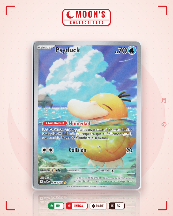 Carta Pokémon Psyduck · Wizards Black Star Promos #20 (NM) — pieza única en Moon's Collectibles México