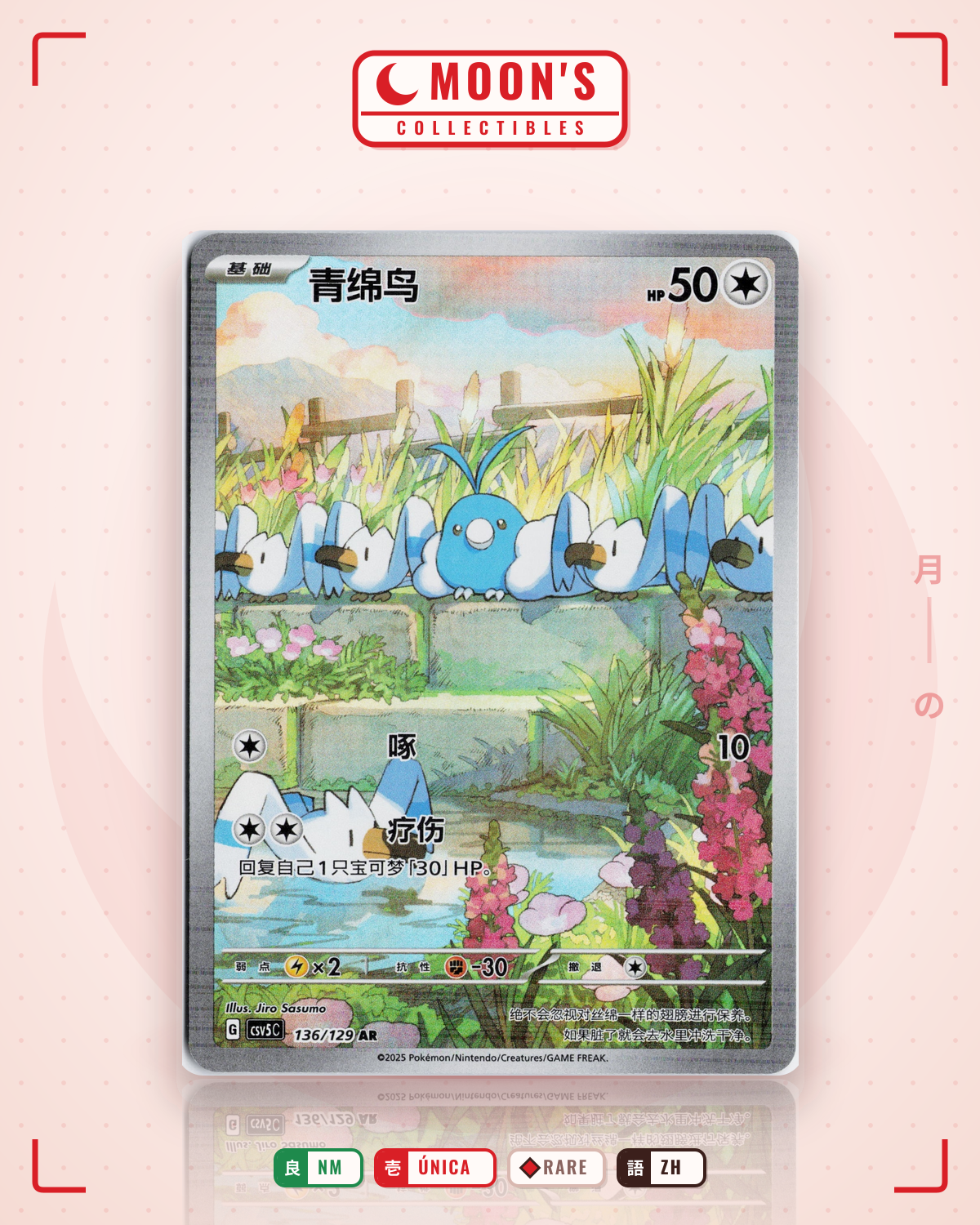 Carta Pokémon マイナン · PCG Promos #010/PCG-P (NM) — pieza única en Moon's Collectibles México