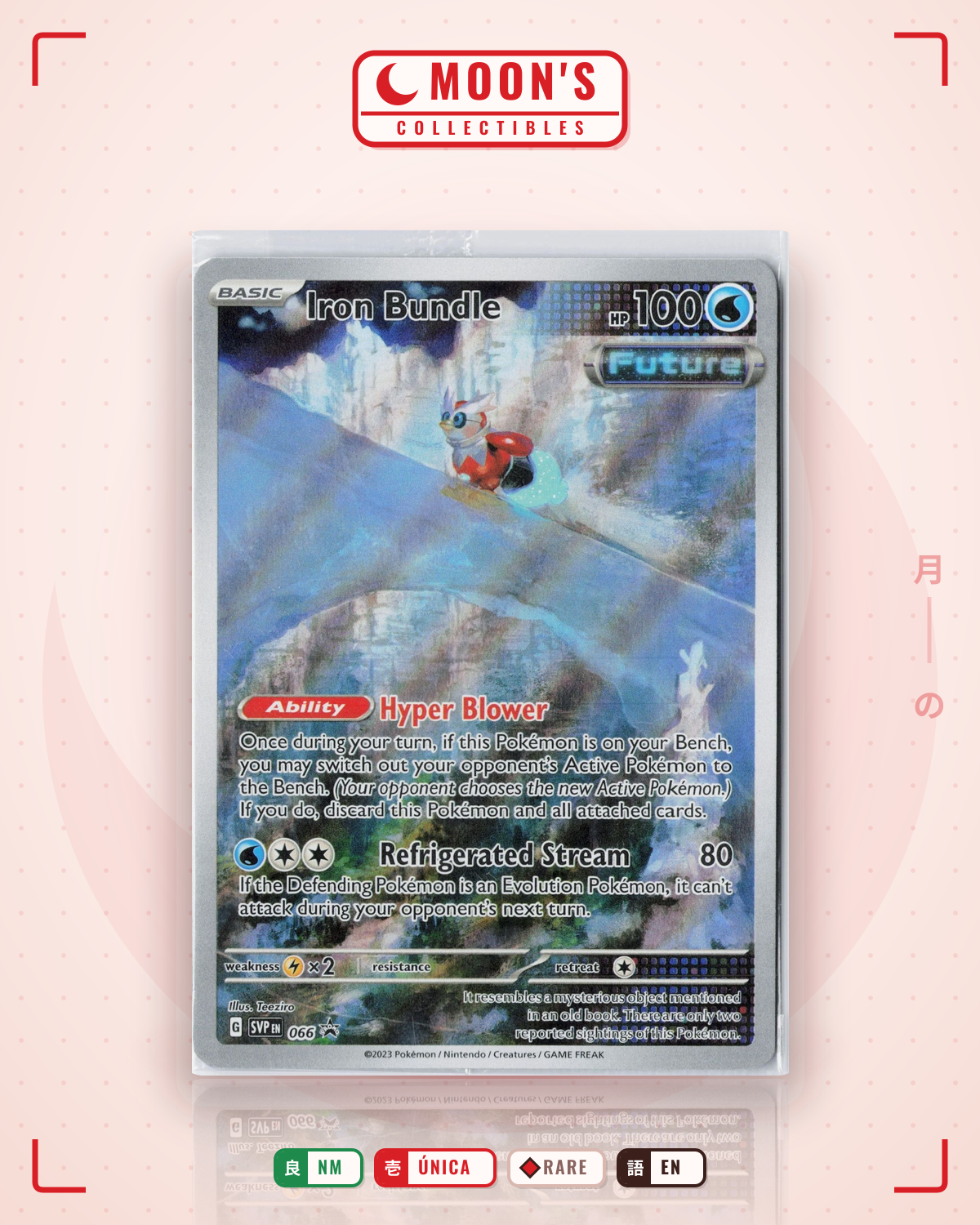 Carta Pokémon Regice · Holon Phantoms #27/110 (NM) — pieza única en Moon's Collectibles México