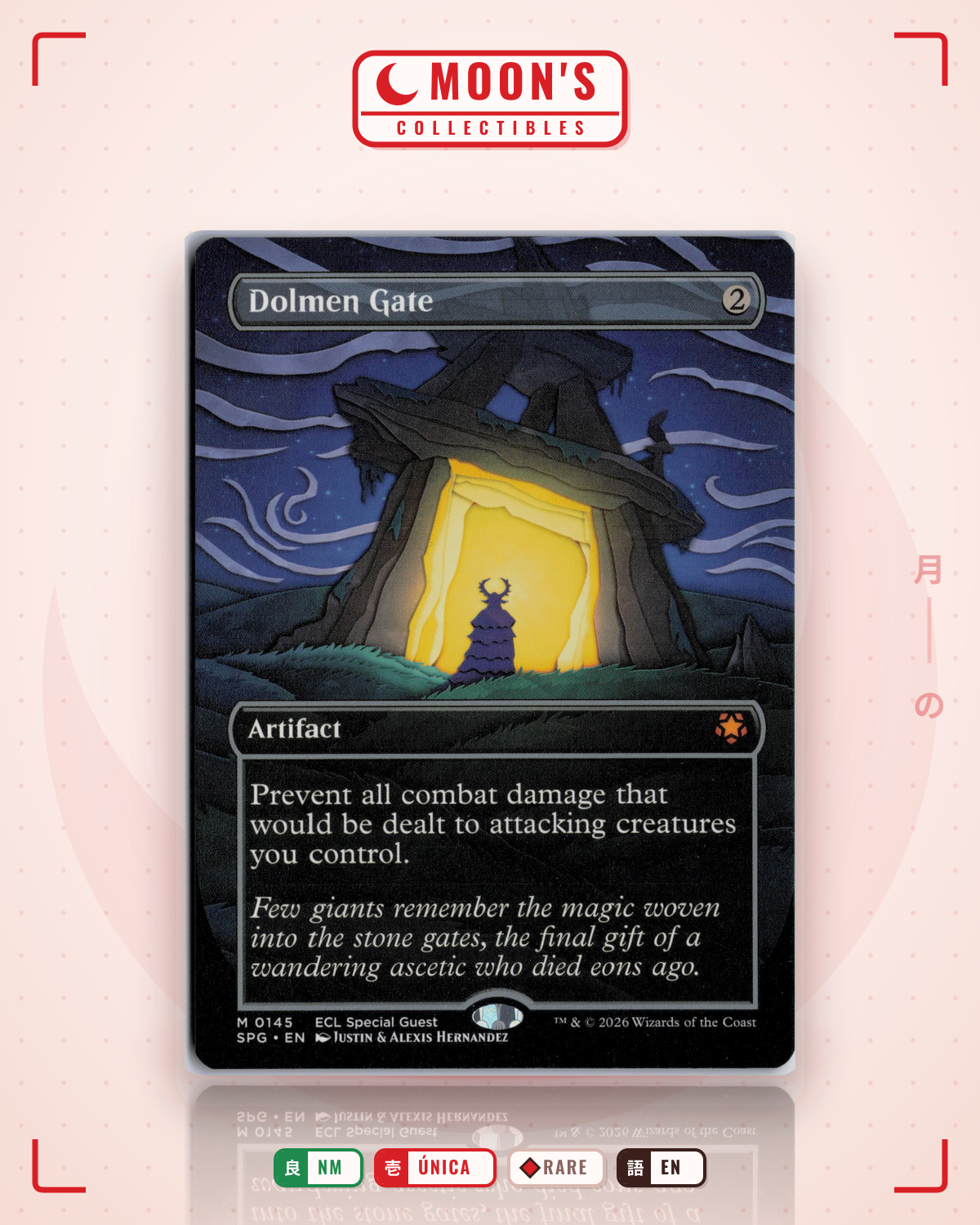 Carta Pokémon Dolmen Gate · Special Guests #145 (NM) — pieza única en Moon's Collectibles México