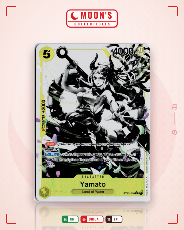 Carta Pokémon Yamato · Ultra Deck: The Three Brothers #ST13-016 (NM) — pieza única en Moon's Collectibles México