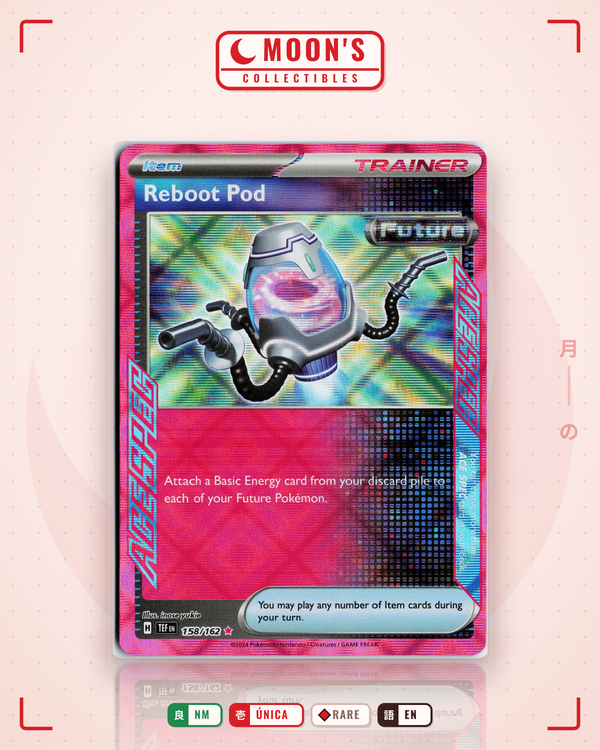 Carta Pokémon Reboot Pod · Temporal Forces #158/162 (NM) — pieza única en Moon's Collectibles México