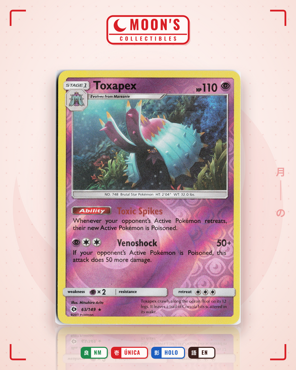 Toxapex — Moon's Collectibles