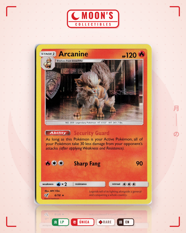 Arcanine — Moon's Collectibles