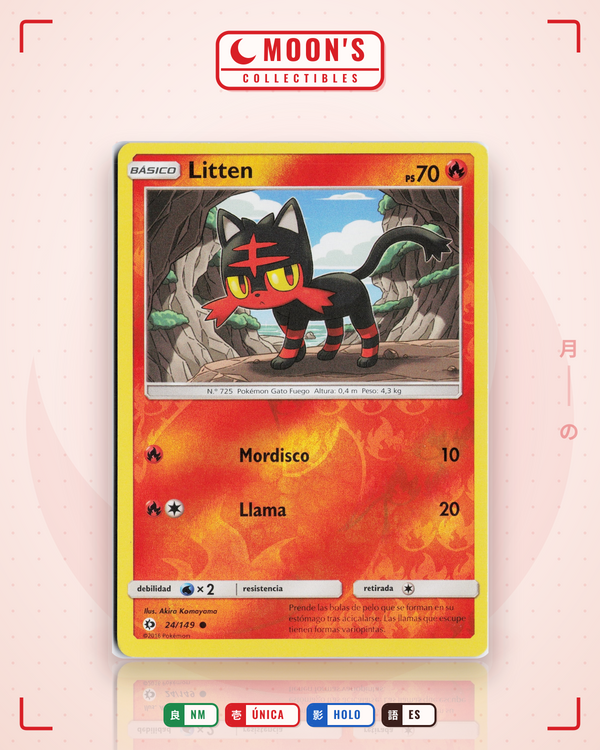 Litten — Moon's Collectibles