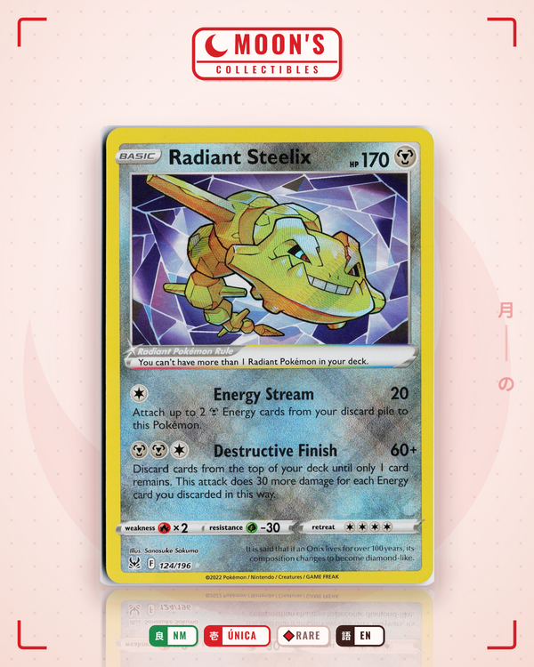 Radiant Steelix — Moon's Collectibles
