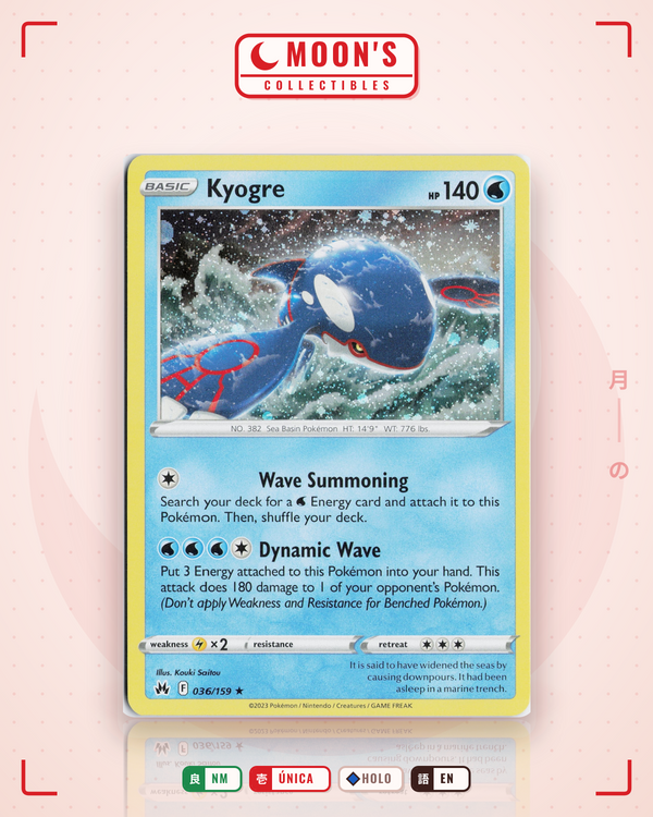 Kyogre — Moon's Collectibles