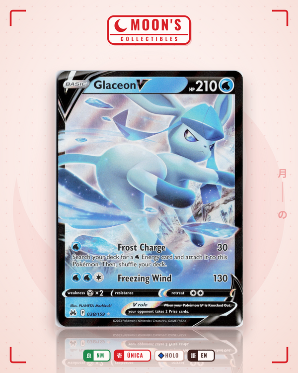 Glaceon V — Moon's Collectibles