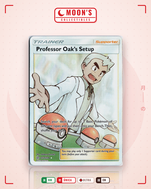 Professor Oak's Setup — Moon's Collectibles