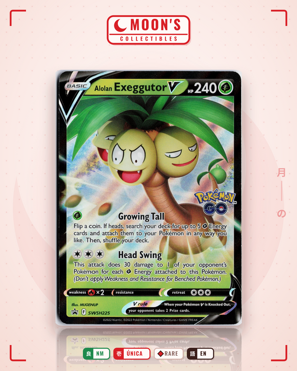 Alolan Exeggutor V — Moon's Collectibles