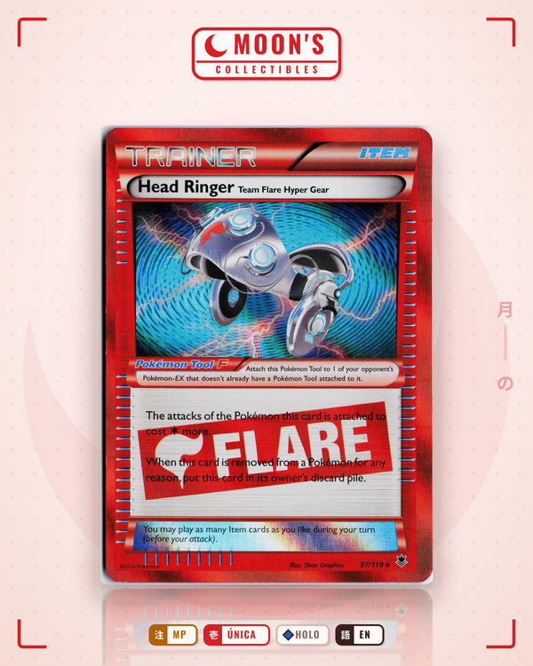 Head Ringer Team Flare Hyper Gear — Moon's Collectibles