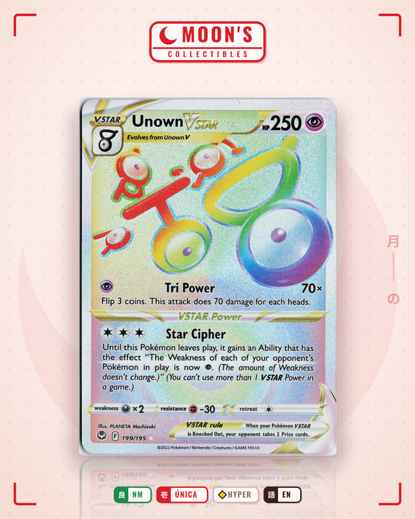 Unown VSTAR — Moon's Collectibles