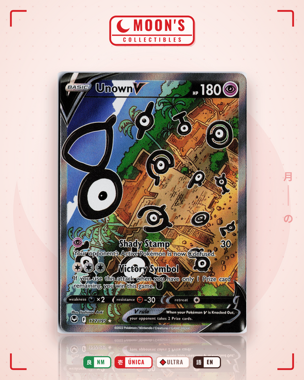 Unown V — Moon's Collectibles
