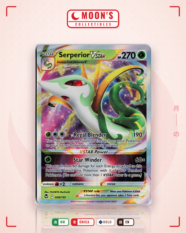 Serperior VSTAR — Moon's Collectibles