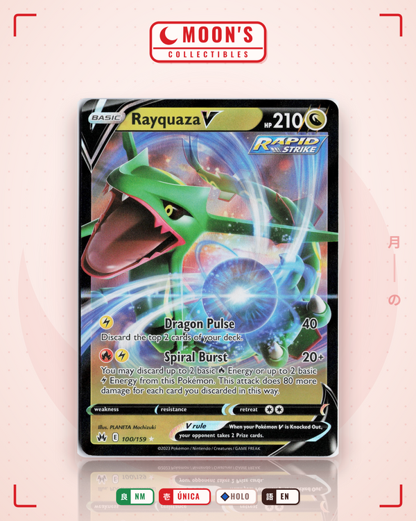 Rayquaza V — Moon's Collectibles
