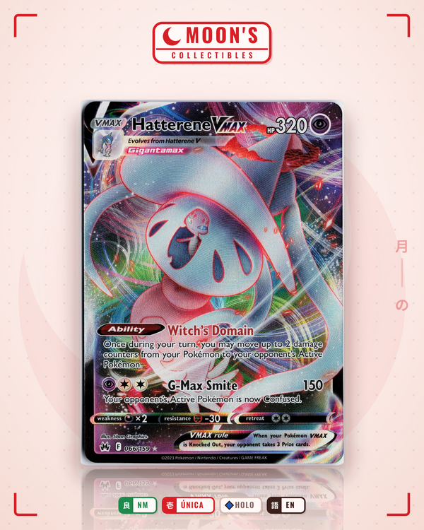 Hatterene VMAX — Moon's Collectibles