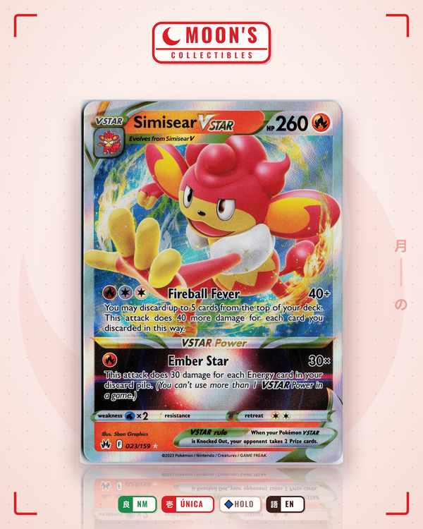 Simisear VSTAR — Moon's Collectibles