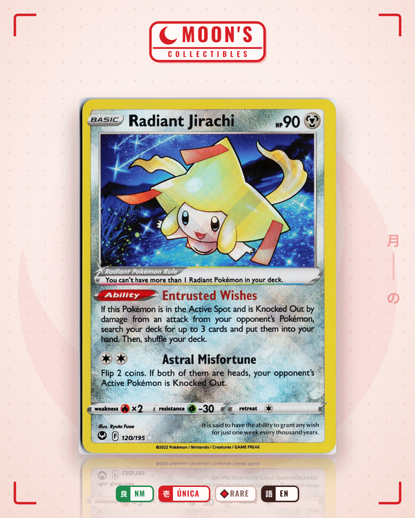 Radiant Jirachi — Moon's Collectibles