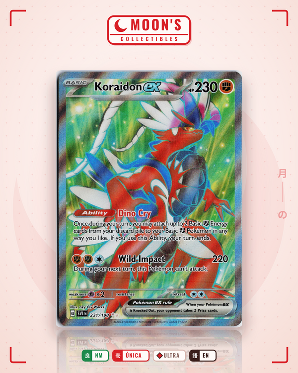 Koraidon ex — Moon's Collectibles