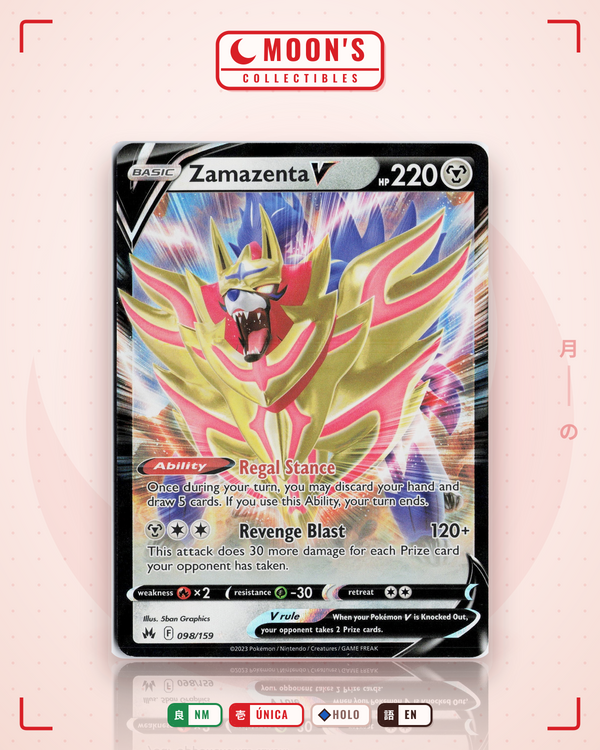 Zamazenta V — Moon's Collectibles