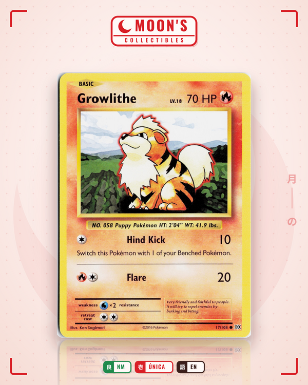 Growlithe — Moon's Collectibles