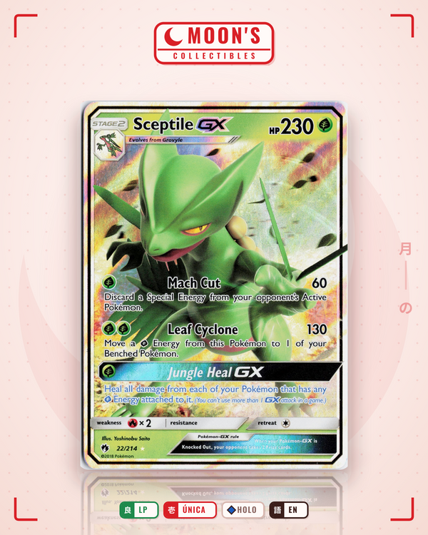 Sceptile-GX — Moon's Collectibles