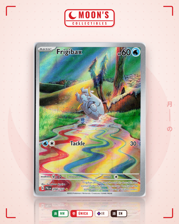 Carta Pokémon Frigibax · Paldea Evolved #208/193 (NM) — pieza única en Moon's Collectibles México