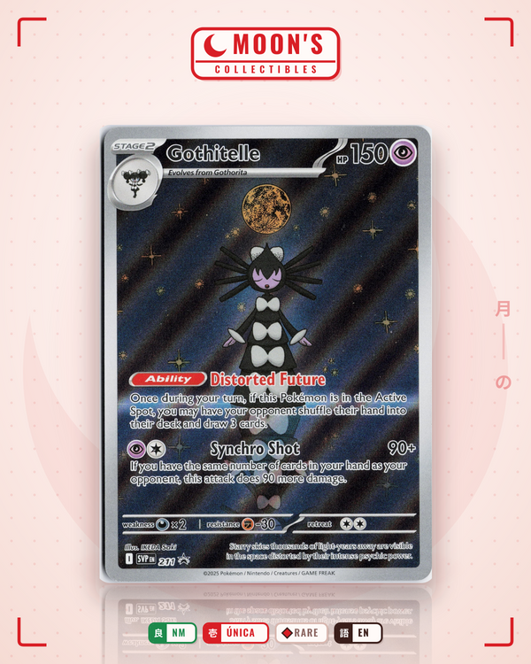Carta Pokémon Gothitelle ·  #211 (NM) — pieza única en Moon's Collectibles México
