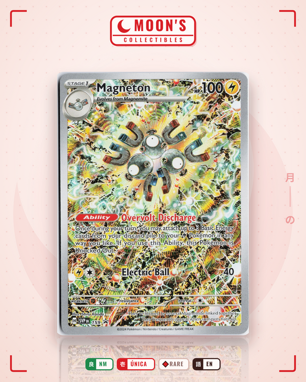 Carta Pokémon Magneton · Scarlet & Violet Black Star Promos #159 (NM) — pieza única en Moon's Collectibles México