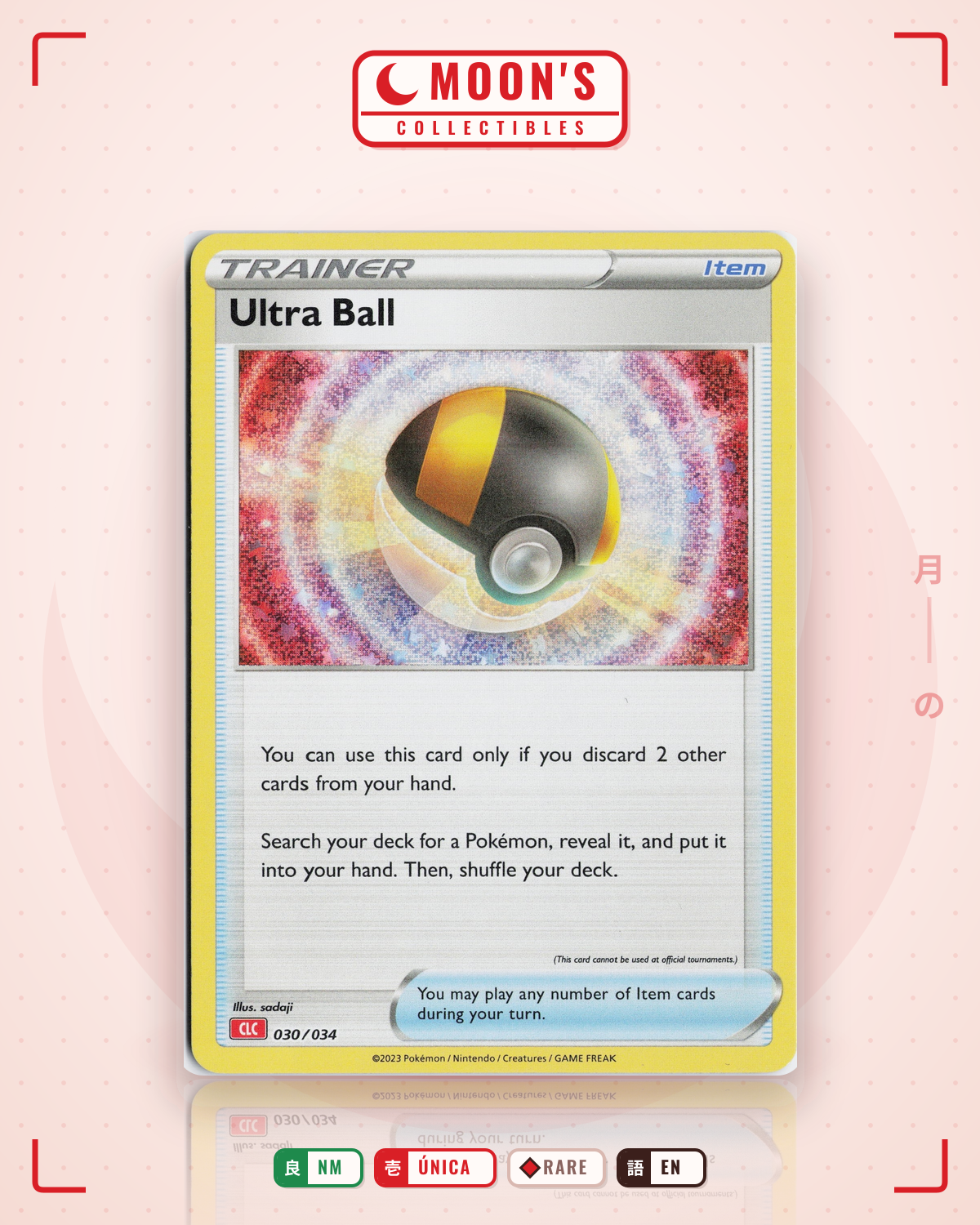 Carta Pokémon Ultra Ball · Pokémon TCG Classic - Charizard #030/034 (NM) — pieza única en Moon's Collectibles México