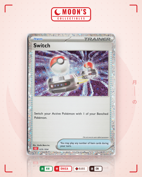 Carta Pokémon Switch · Pokémon TCG Classic - Charizard #029/034 (NM) — pieza única en Moon's Collectibles México