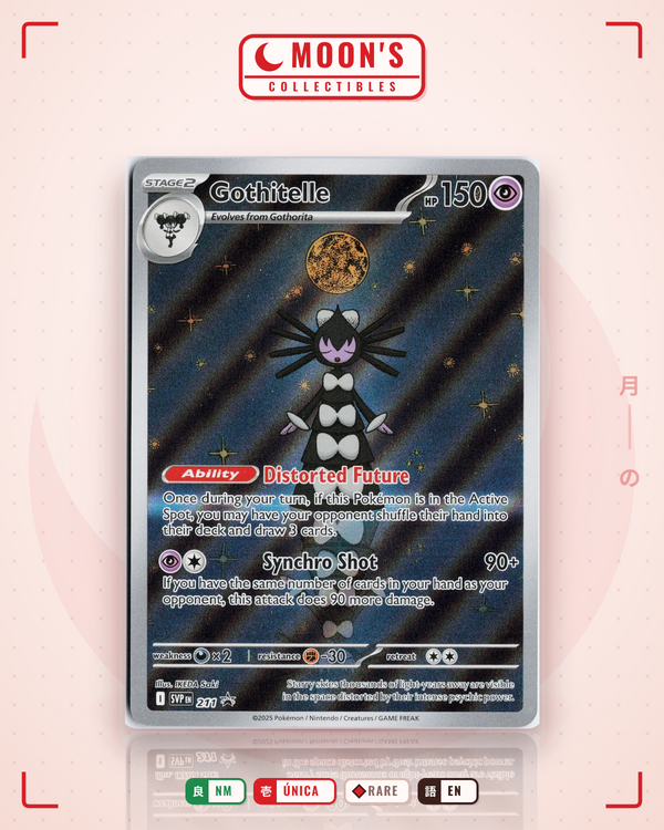 Carta Pokémon Gothitelle · svp #211 (NM) — pieza única en Moon's Collectibles México