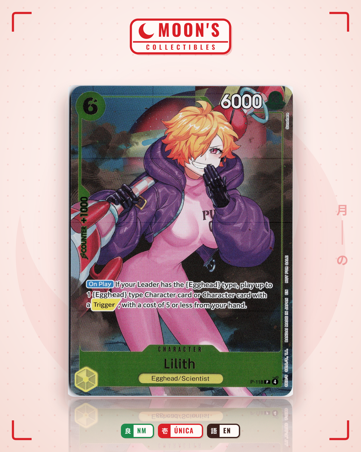 Carta Pokémon Lilith · Promos #P-118 (NM) — pieza única en Moon's Collectibles México