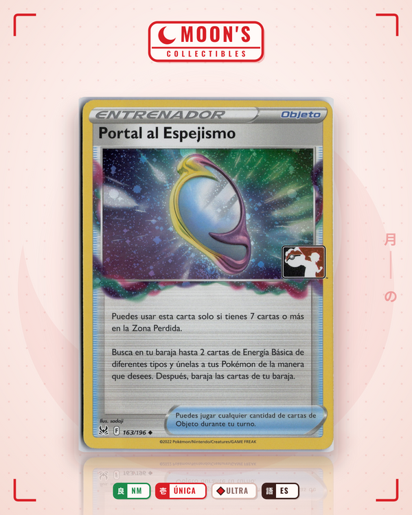Carta Pokémon Mirage Gate · 163/196 #163/19 (NM) — pieza única en Moon's Collectibles México