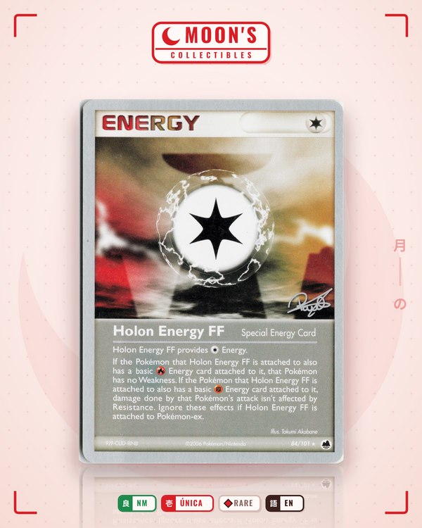 Carta Pokémon Holon Energy FF · Dragon Frontiers #84/101 (NM) — pieza única en Moon's Collectibles México