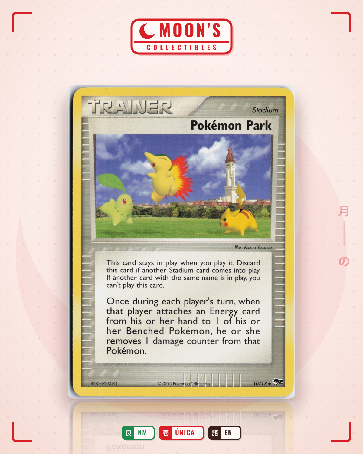 Carta Pokémon Pokémon Park · POP Series 2 #10/17 (NM) — pieza única en Moon's Collectibles México