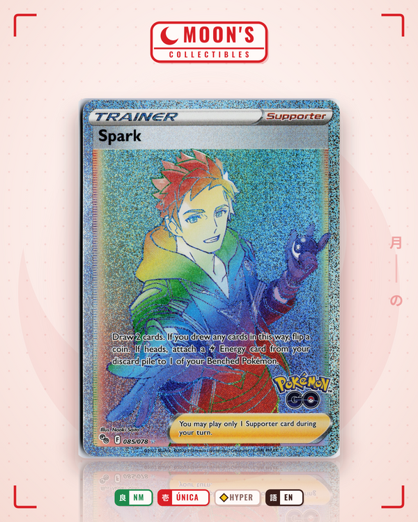 Carta Pokémon Spark · Pokémon GO #085/078 (NM) — pieza única en Moon's Collectibles México