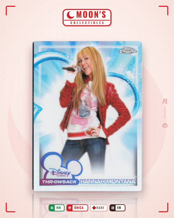 Carta Pokémon Hanna Montana · 2026 Topps Disney Chrome #DC-3 (NM) — pieza única en Moon's Collectibles México