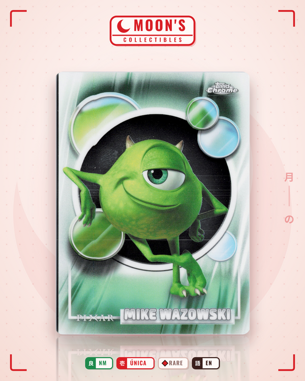 Carta Pokémon Mike Wazowski · 2026  Topps Disney Chrome #28 (NM) — pieza única en Moon's Collectibles México