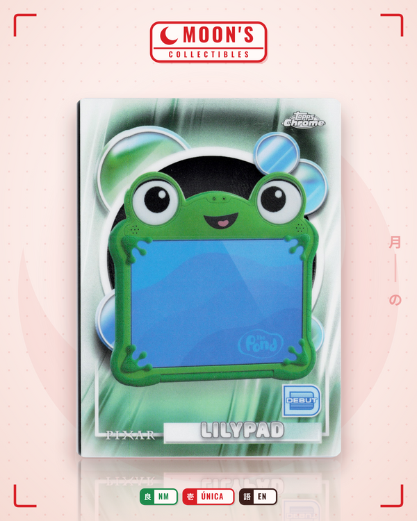 Carta Pokémon Lilypad · 2026 Topps Chrome Disney #199 (NM) — pieza única en Moon's Collectibles México