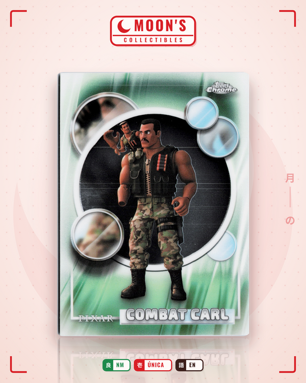Carta Pokémon Combat Carl · 2026 Topps Chrome Disney #190 (NM) — pieza única en Moon's Collectibles México