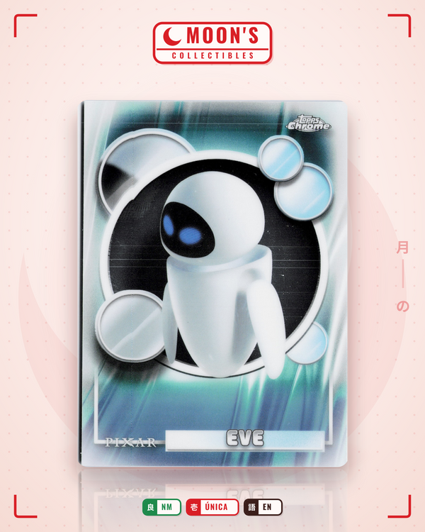Carta Pokémon Eve · 2026 Topps Chrome Disney #146 (NM) — pieza única en Moon's Collectibles México
