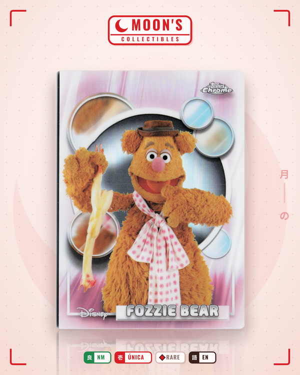 Carta Pokémon Fozzie Bear (Refractor) · 2026 Topps Chrome Disney #56 (NM) — pieza única en Moon's Collectibles México