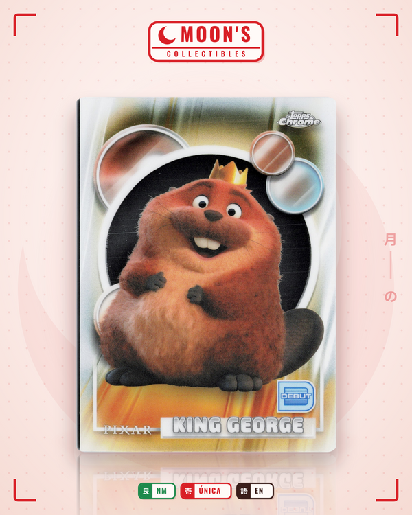 Carta Pokémon King George · 2026 Topps Chrome Disney #111 (NM) — pieza única en Moon's Collectibles México