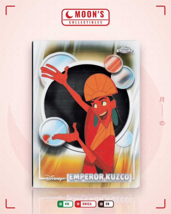 Carta Pokémon Kuzco · 2026 Topps Chrome Disney #17 (NM) — pieza única en Moon's Collectibles México