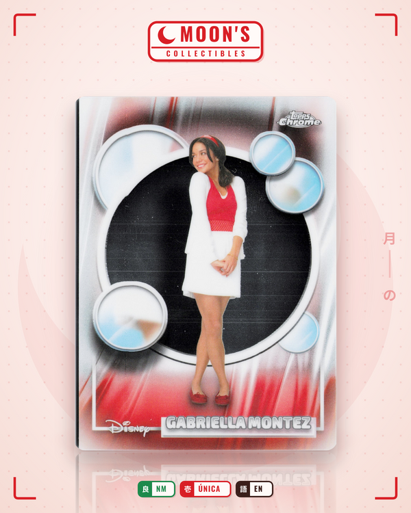 Carta Pokémon Gabriela Montez · 2026 Topps Chrome Disney #183 (NM) — pieza única en Moon's Collectibles México