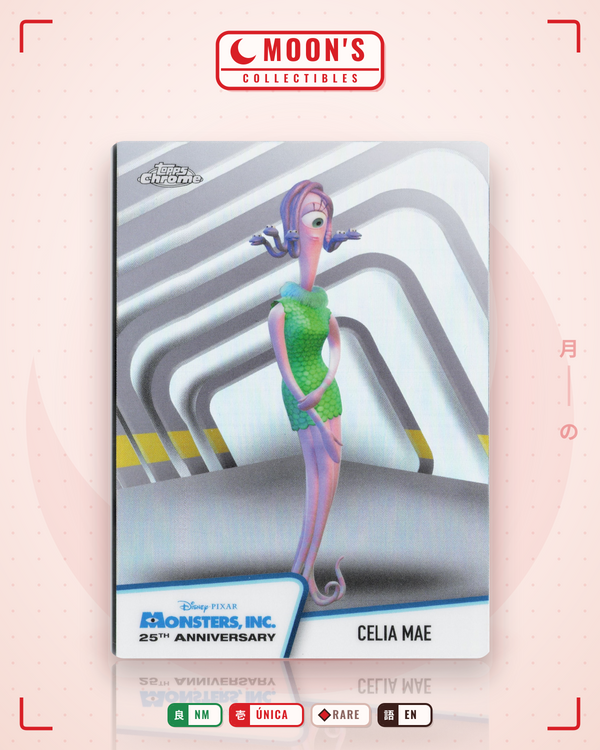 Carta Pokémon Celia Mae · 2026 Topps Chrome Disney #MI-6 (NM) — pieza única en Moon's Collectibles México