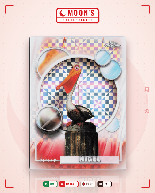 Carta Pokémon Nigel X-Fractor · Topps Chrome Disney 2026 #92 (NM) — pieza única en Moon's Collectibles México