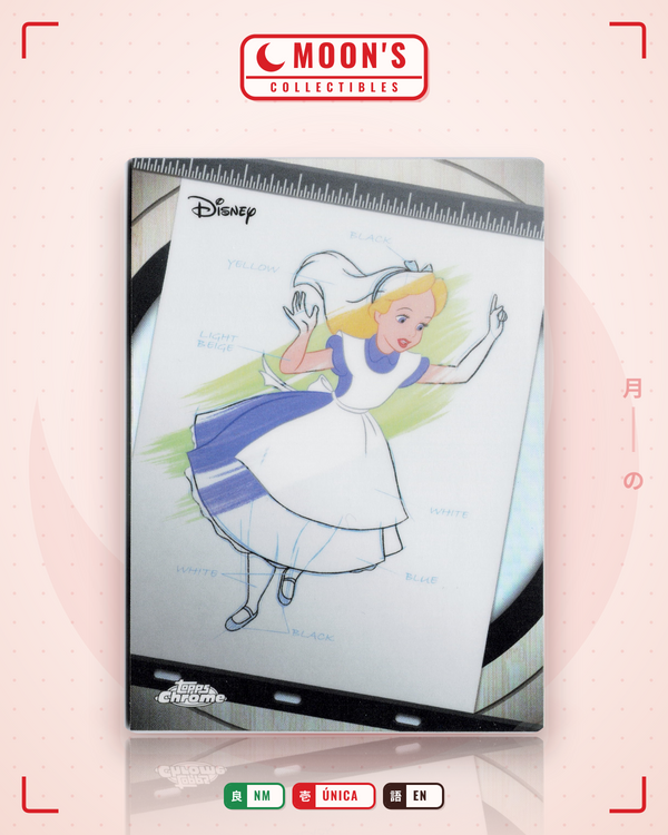 Carta Pokémon Alice Ink & Paint · Topps Chrome Disney 2026 #I&P-8 (NM) — pieza única en Moon's Collectibles México