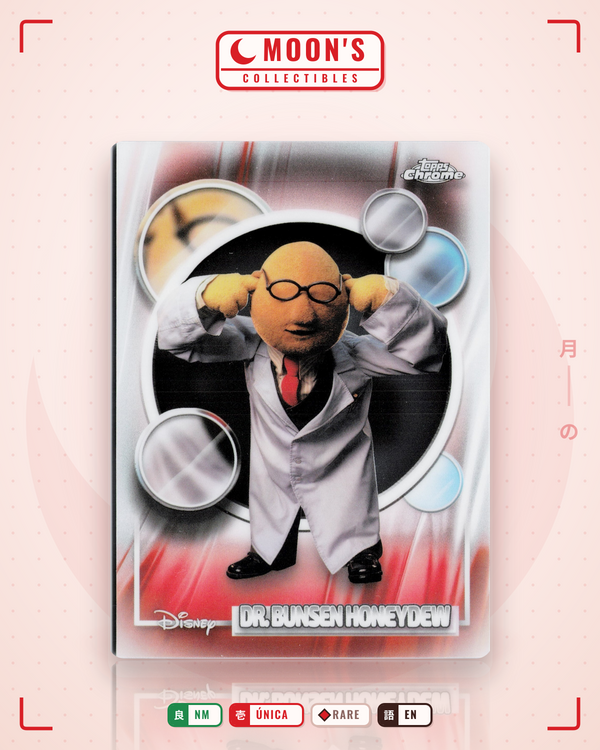 Carta Pokémon Dr. Bunsen Honeydew · Topps Chrome Disney 2026 #58 (NM) — pieza única en Moon's Collectibles México